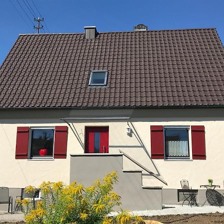 Ferienhaus Bei Lauingen, Mit Sauna Und Gartenlounge Veitriedhausen ภายนอก รูปภาพ